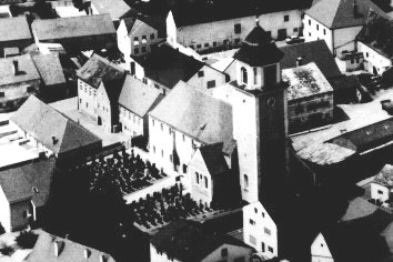 Ettinger Kirche in den 60er Jahren
